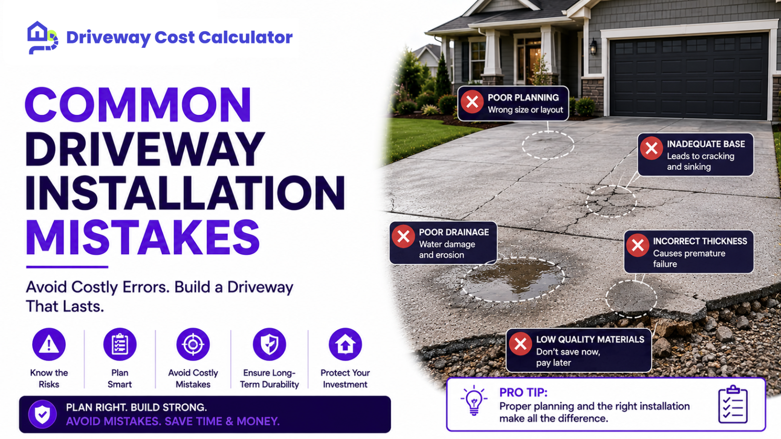 Common Driveway Installation Mistakes