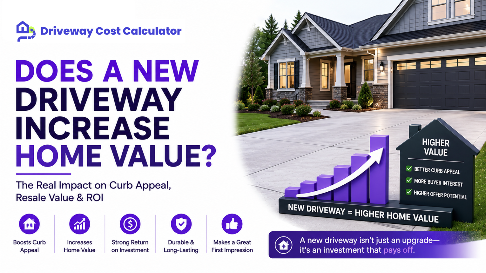 Does a New Driveway Increase Home Value?